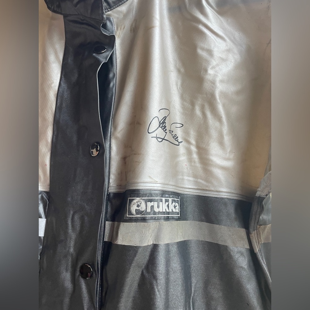 Vintage 1970s Rukka PVC Motorcycle Rainsuit - Picture 3 of 9